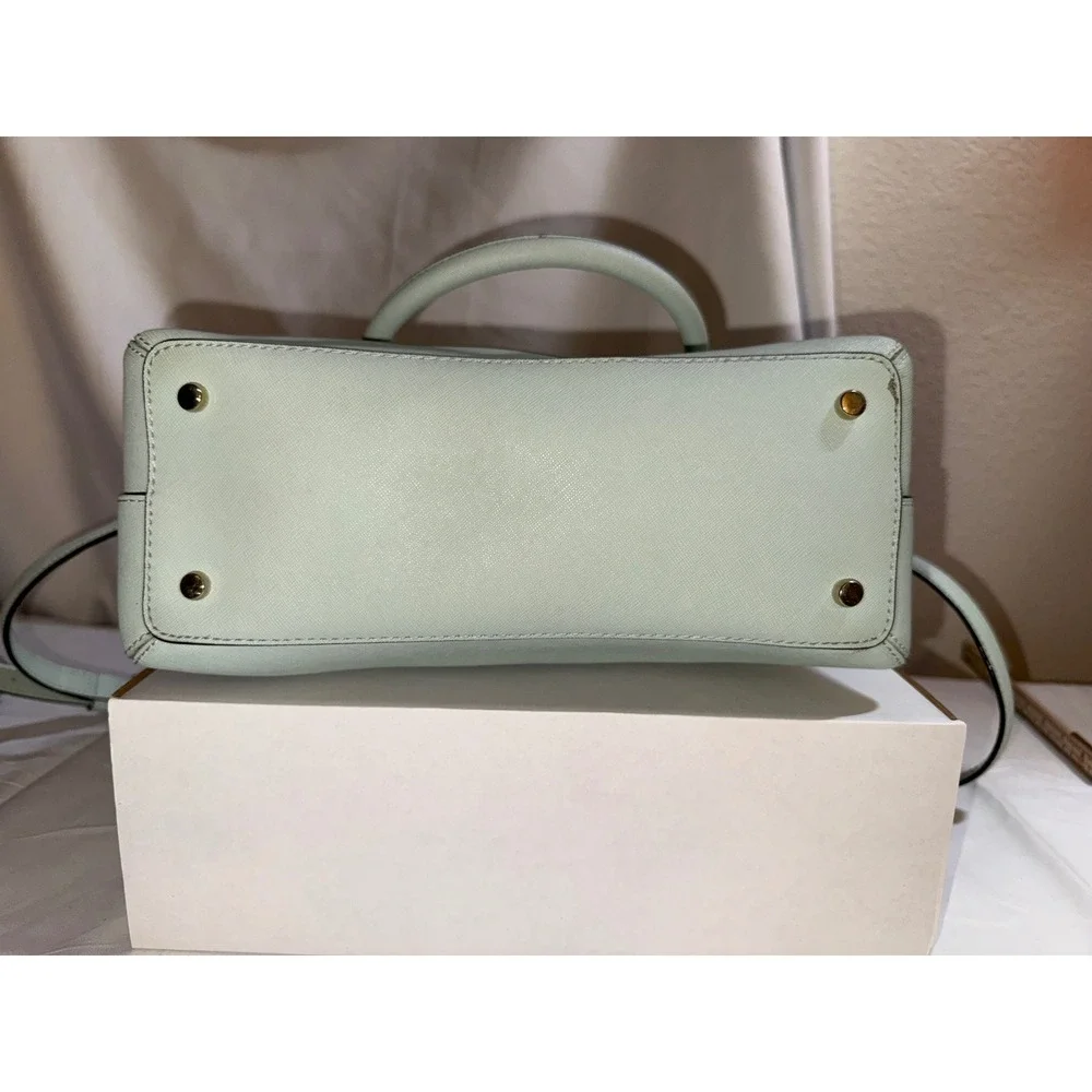 Kate Spade Cedar Street Maise Mint Green Satchel Crossbody Handbag